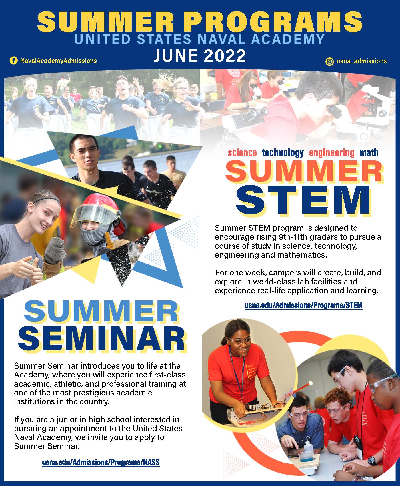 US Naval Academy Summer Programs