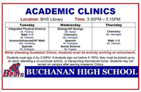 2023-24 BHS Academic Clinics